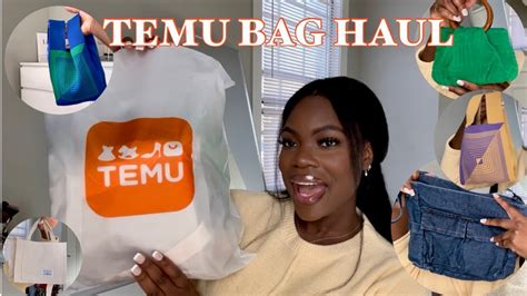 huge temu bag haul